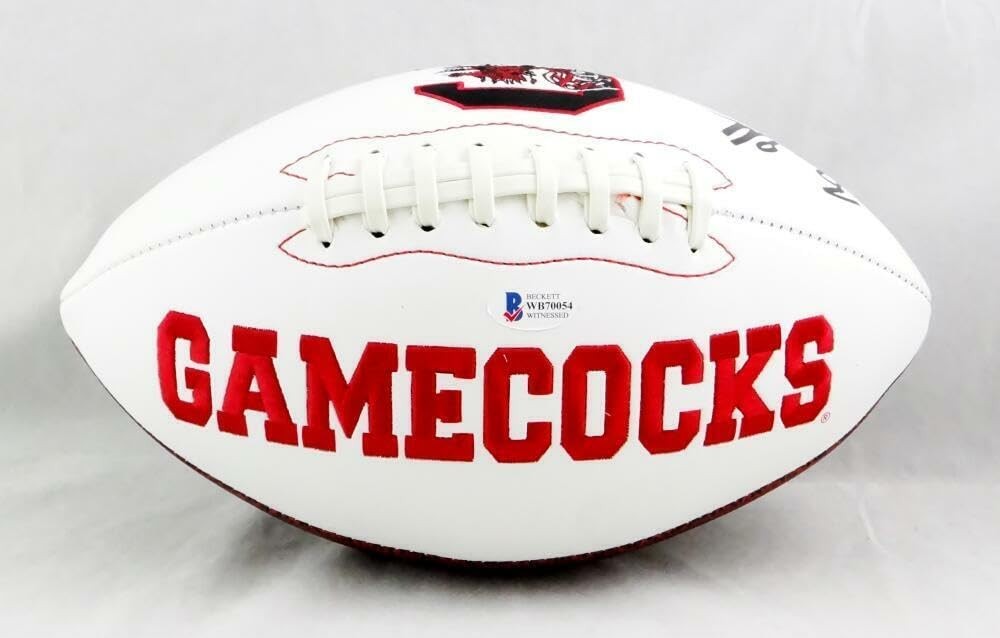 Bryan Edwards Autographed South Carolina Gamecocks Logo Football