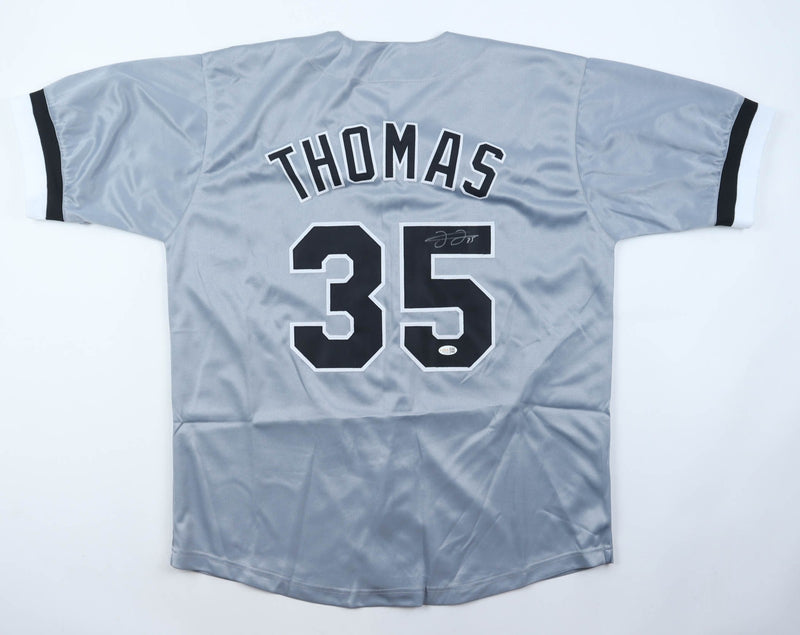 Frank Thomas Autographed Chicago White Sox Gray Jersey