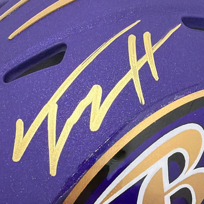 Trey Hendrickson Signed Baltimore Ravens Alternate Mini Helmet