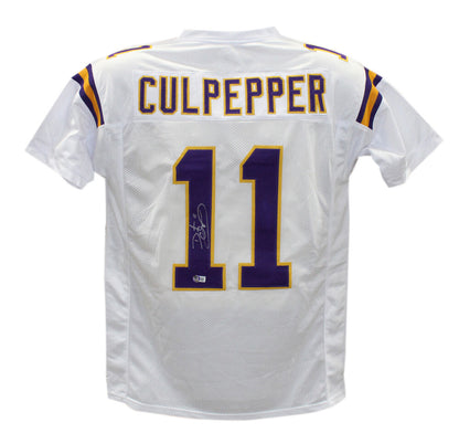 Daunte Culpepper Signed Minnesota Vikings Custom Pro Style Jersey