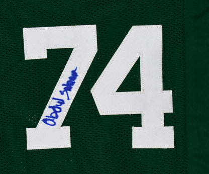 Sack Exchange Signed New York Jets Green Custom Jersey