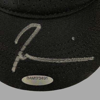 Naomi Osaka Signed Nike Black Tennis Visor (Upper Deck)
