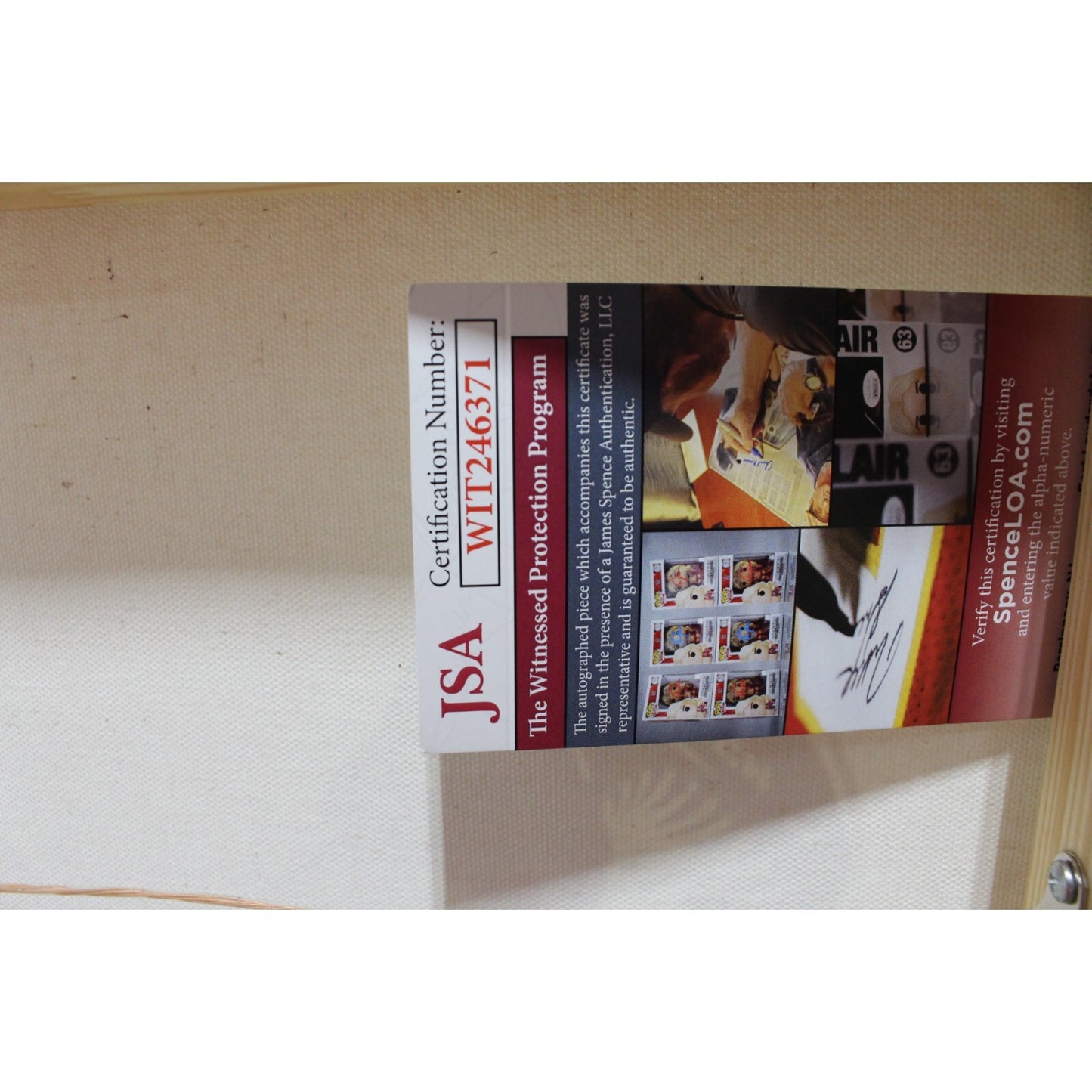 Nate MacKinnon Signed Colorado Avalanche 16x40 Gallery Wrapped Canvas