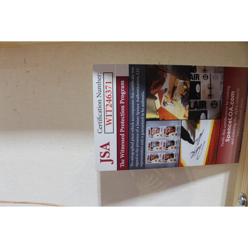 Nate MacKinnon Signed Colorado Avalanche 16x40 Gallery Wrapped Canvas
