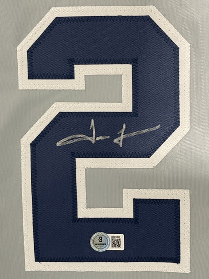 Jason Giambi Signed New York Yankees Custom Jersey (BAS COA)