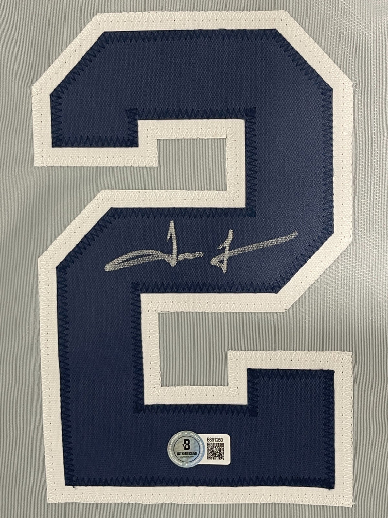 Jason Giambi Signed New York Yankees Custom Jersey (BAS COA)