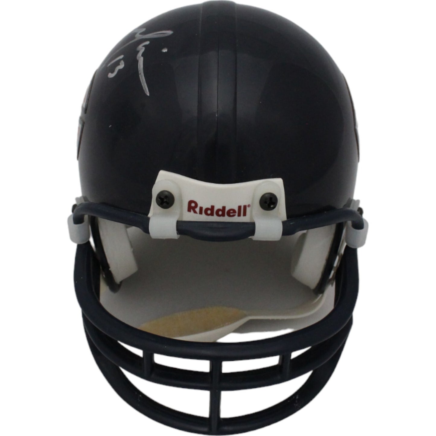 Rick Mirer Signed Chicago Bears VSR4 Replica Mini Helmet