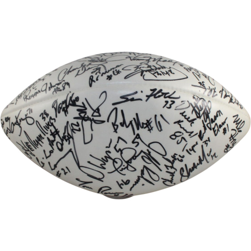 John Elway & 1993 Denver Broncos Team Signed Football (56 Sigs) - Beckett