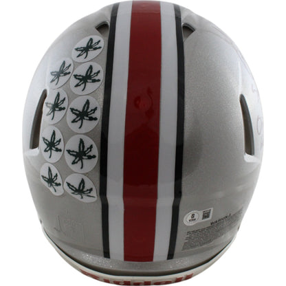 Jack Sawyer Signed Ohio State Buckeyes Full Size Authentic Helmet