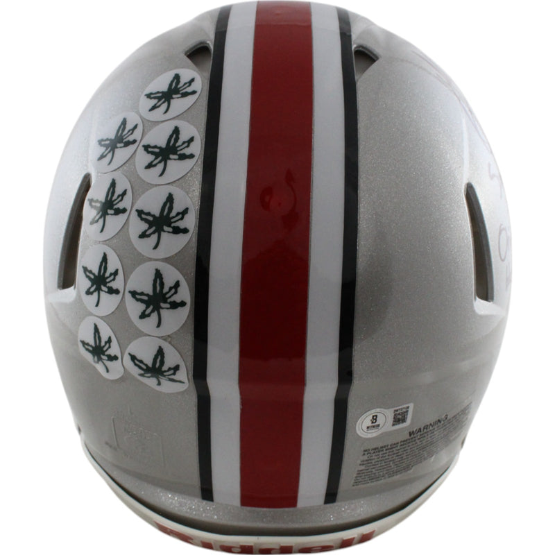 Jack Sawyer Signed Ohio State Buckeyes Full Size Authentic Helmet