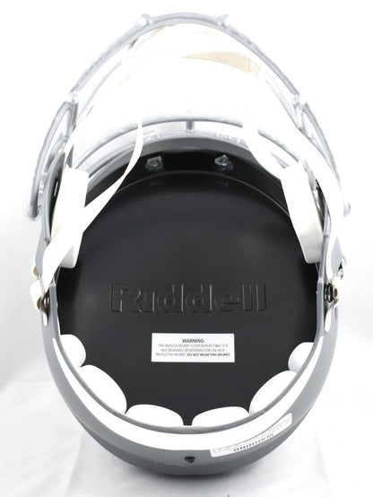 Dallas Goedert Signed Philadelphia Eagles Slate Full Size Helmet