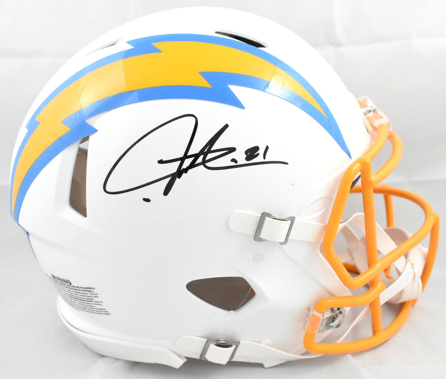 LaDainian Tomlinson Signed Los Angeles Chargers Speed Authentic Helmet
