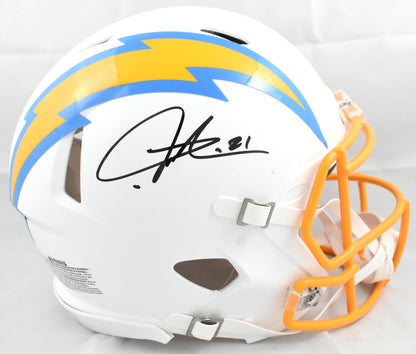 LaDainian Tomlinson Signed Los Angeles Chargers Speed Authentic Helmet