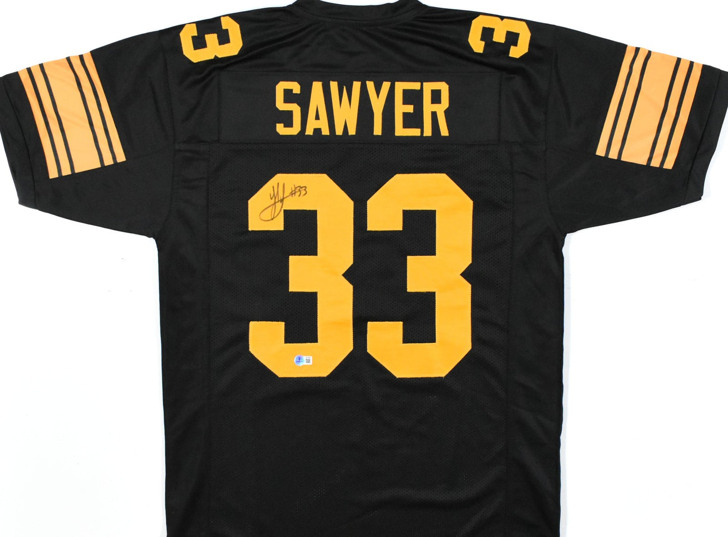 Jack Sawyer Signed Pittsburgh Steelers Custom Jersey