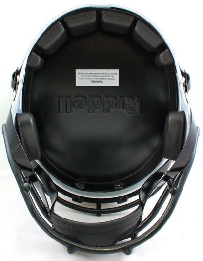 Elijah Moore Signed New York Jets Lunar Speed Full Size Helmet
