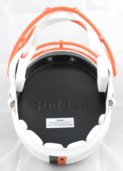 Ja'Marr Chase Autographed Cincinnati Bengals Full Size Retro Speed Helmet