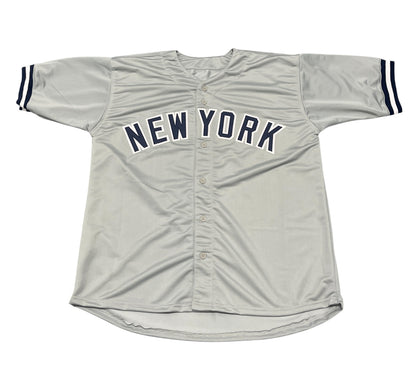 Roy White Signed New York Yankees Custom Jersey 77-78 WSC (Beckett BAS COA)