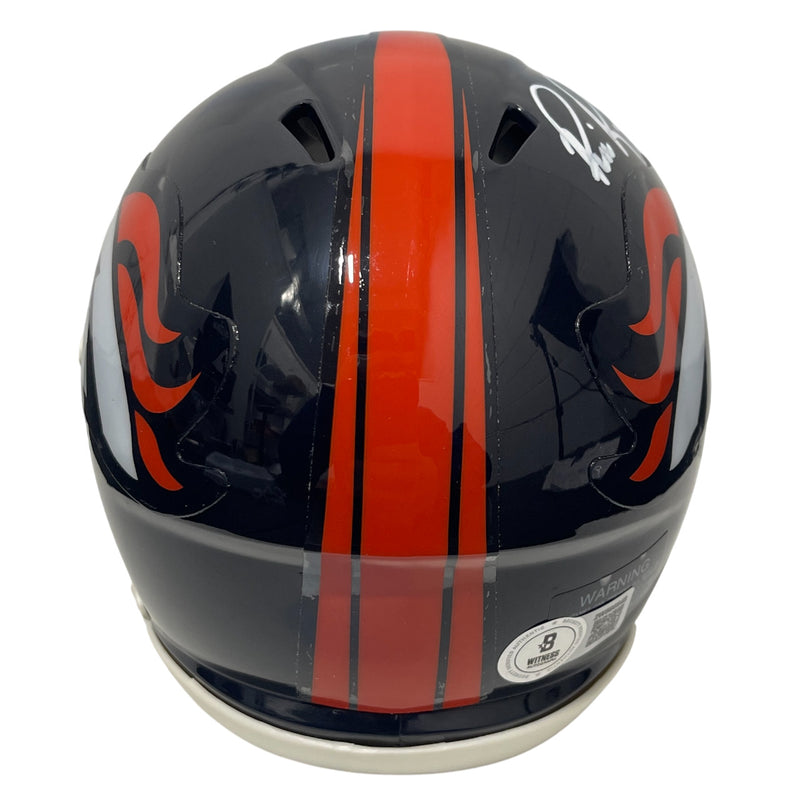 Bill Romanowski Denver Broncos Signed Speed Mini Helmet Beckett COA