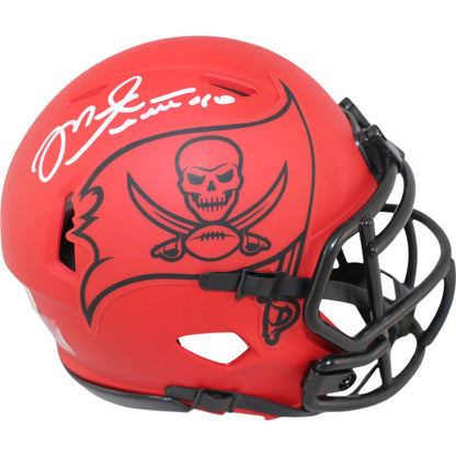 Mike Alstott Tampa Bay Buccaneers Autographed Rave Mini Helmet