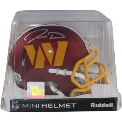 Jayden Daniels Signed Washington Commanders 2025 Alternate Mini Helmet