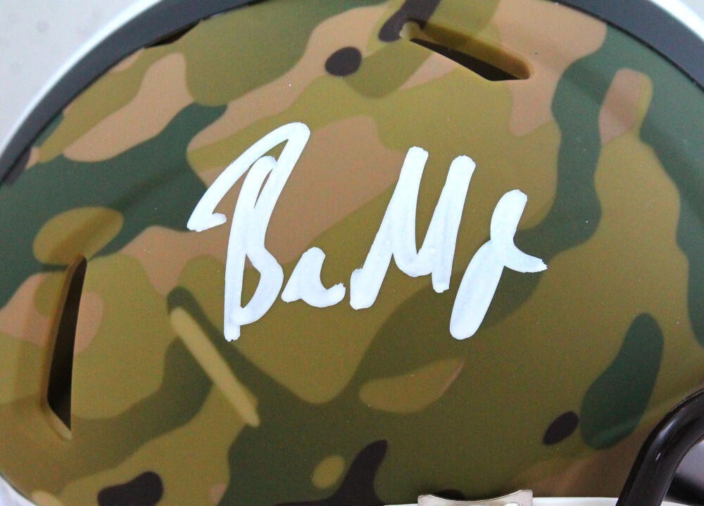 Baker Mayfield Signed Cleveland Browns Camo Mini Helmet