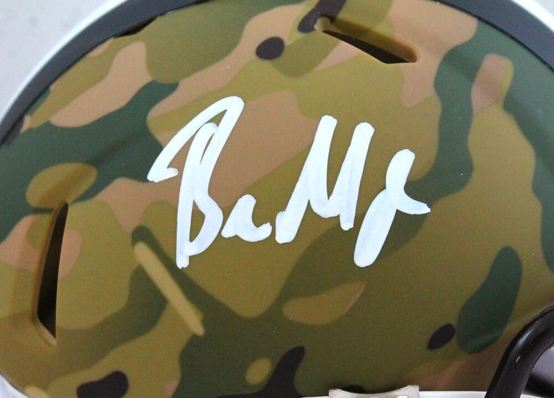 Baker Mayfield Signed Cleveland Browns Camo Mini Helmet