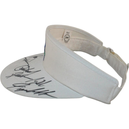 John Denver, Richard Karn & Bill Fagerbakke Autographed Golf Visor