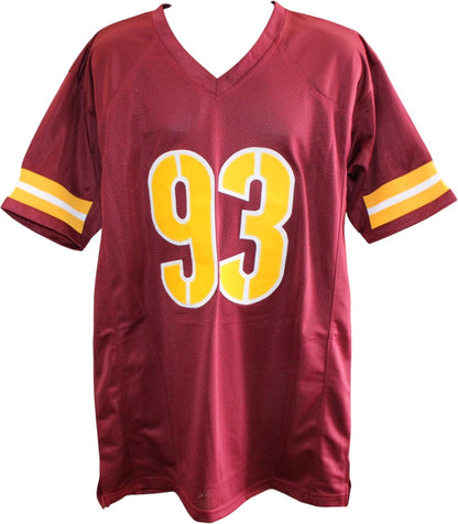Jonathan Allen Autographed Red Pro Style Jersey