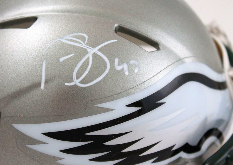 Darren Sproles Signed Philadelphia Eagles Flash Mini Helmet