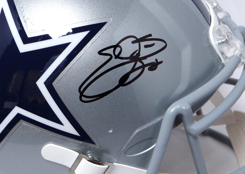 Emmitt Smith Signed Dallas Cowboys Full Size Speed Authentic Helmet