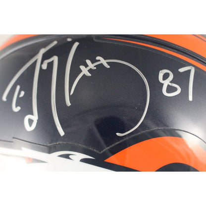 Ed McCaffrey Denver Broncos Autographed Authentic VSR4 Full Size Helmet