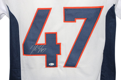 John Lynch Signed Custom Pro Style White Football Jersey BAS
