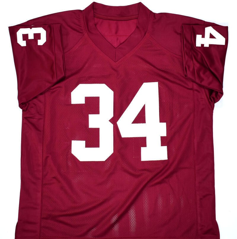 Dante Hall Signed Maroon Custom College Style Jersey