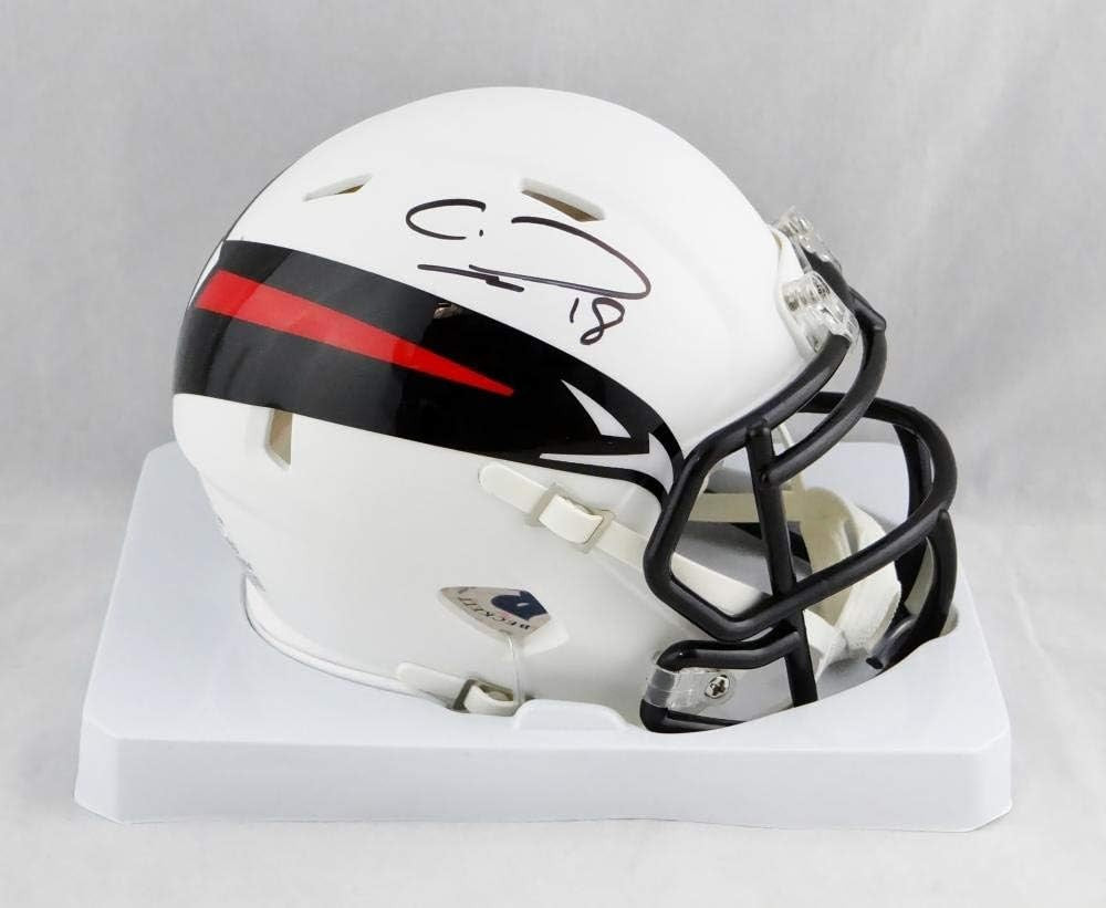 Calvin Ridley Signed Atlanta Falcons AMP Speed Mini Helmet