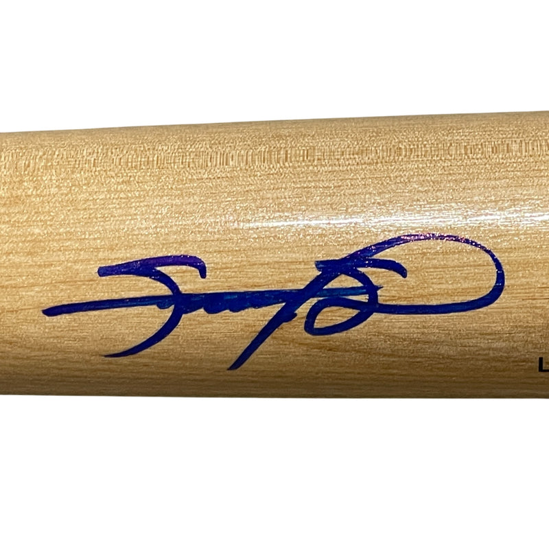 Sammy Sosa Signed Louisville Slugger Natural Bat Beckett BAS