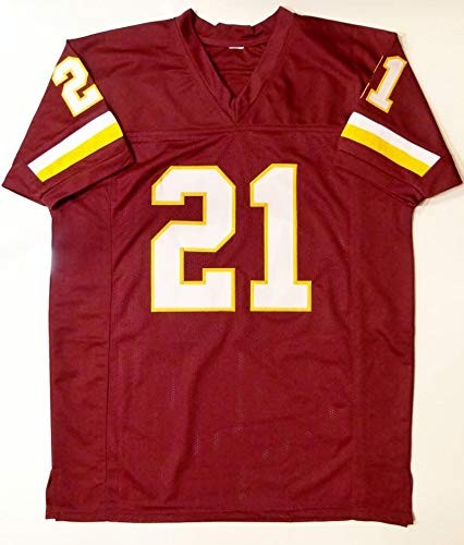 Terry Allen Autographed Maroon Custom Jersey