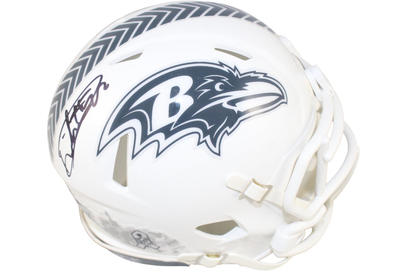 Derrick Henry Baltimore Ravens Signed 2024 Salute to Service Mini Helmet