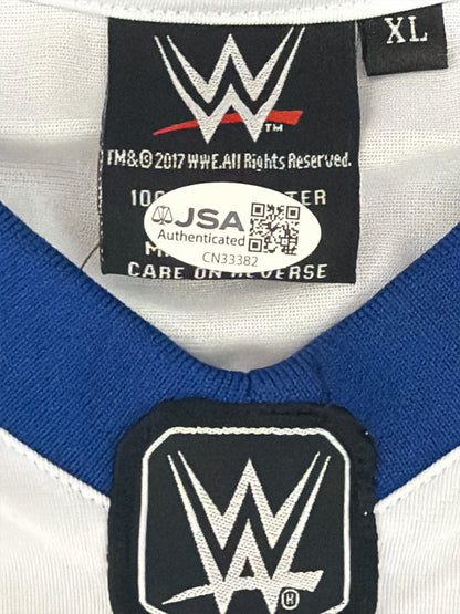 AJ Styles Autographed WWE WrestleMania 33 Jersey