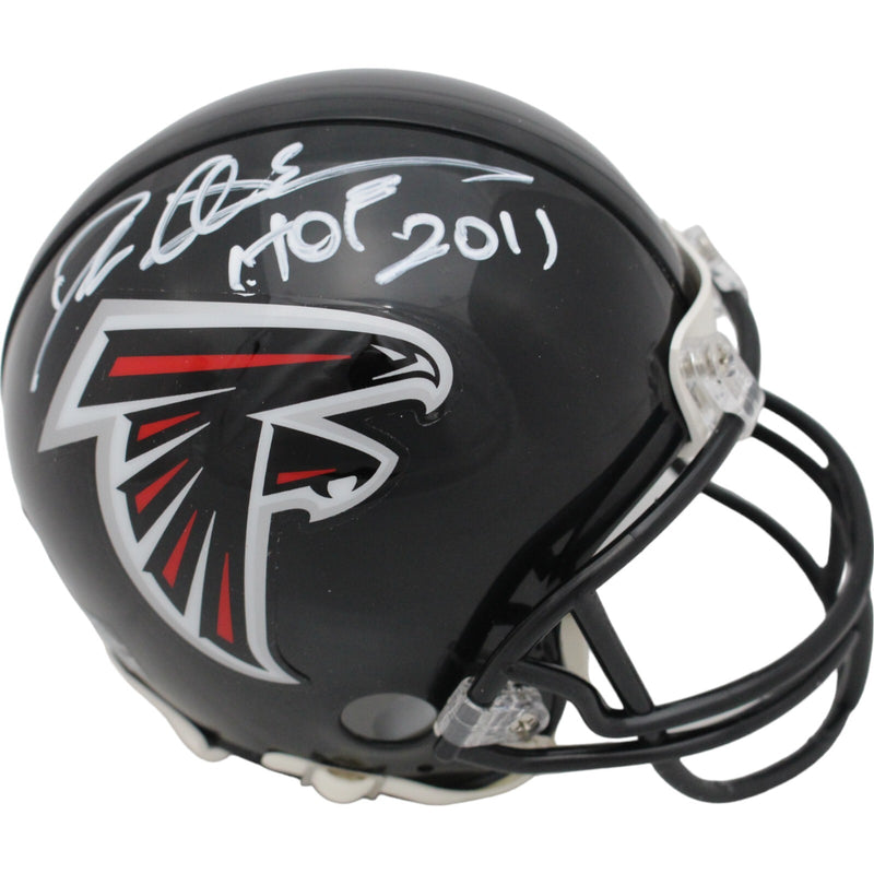 Deion Sanders Signed Atlanta Falcons VSR4 Throwback Mini Helmet HOF 2011