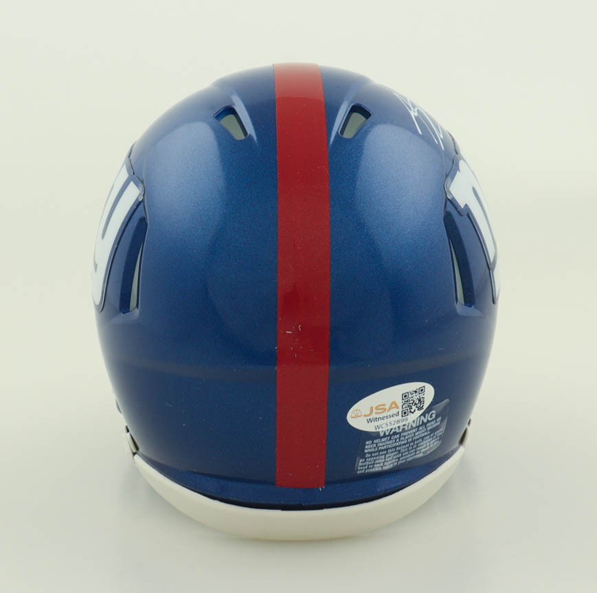 Jeremy Shockey Autographed New York Giants Mini Helmet