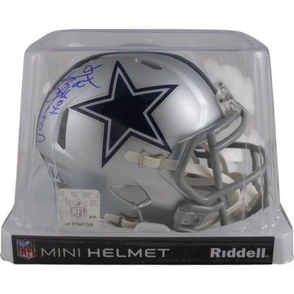 Randy White Autographed Dallas Cowboys Speed Mini Helmet (HOF Inscription)