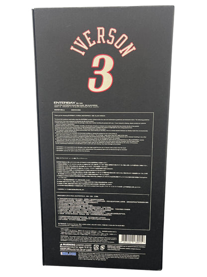 Allen Iverson Signed Philadelphia 76ers Enterbay 1/6 Scale Figurine #/30