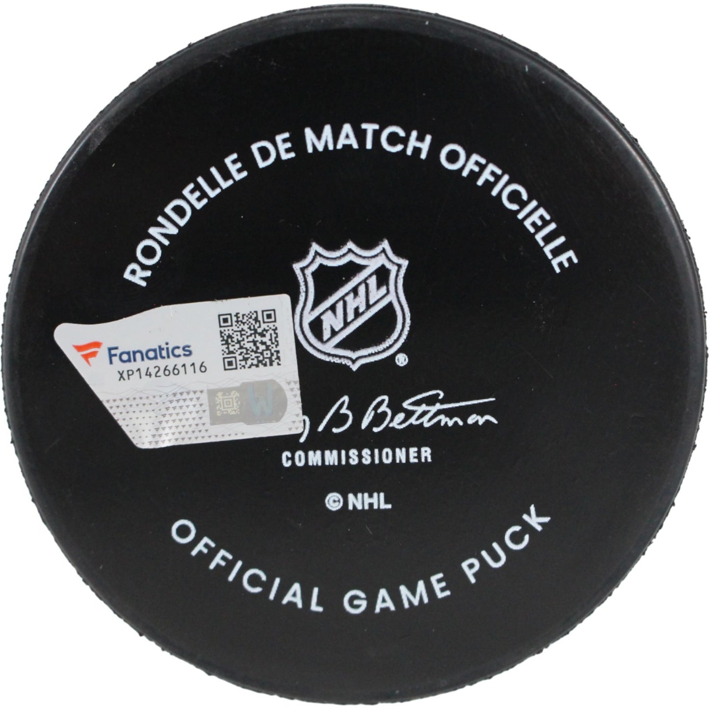 Cale Makar Autographed Colorado Avalanche Game Puck (Fanatics Authentic)