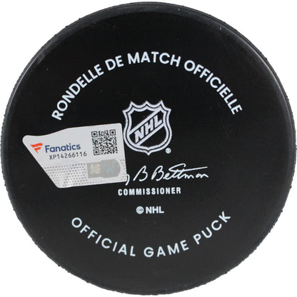 Cale Makar Autographed Colorado Avalanche Game Puck (Fanatics Authentic)