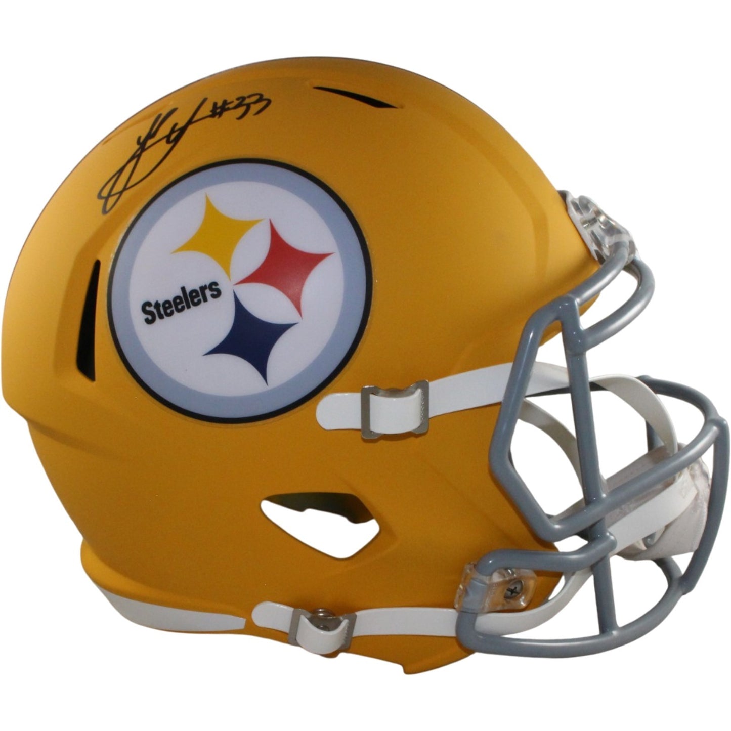 Jack Sawyer Signed Pittsburgh Steelers 2025 Alternate Full Size Helmet