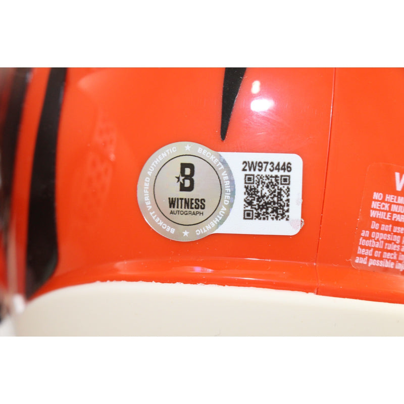 Ja'Marr Chase Signed Cincinnati Bengals Mini Helmet