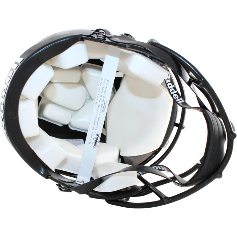 Toney Malachi Autographed Miami Hurricanes Full Size Black Proline Helmet