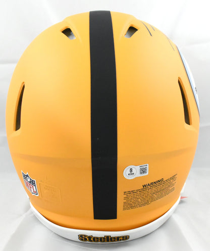 T.J. Watt Signed Pittsburgh Steelers 2025 Alternate Speed Authentic Helmet