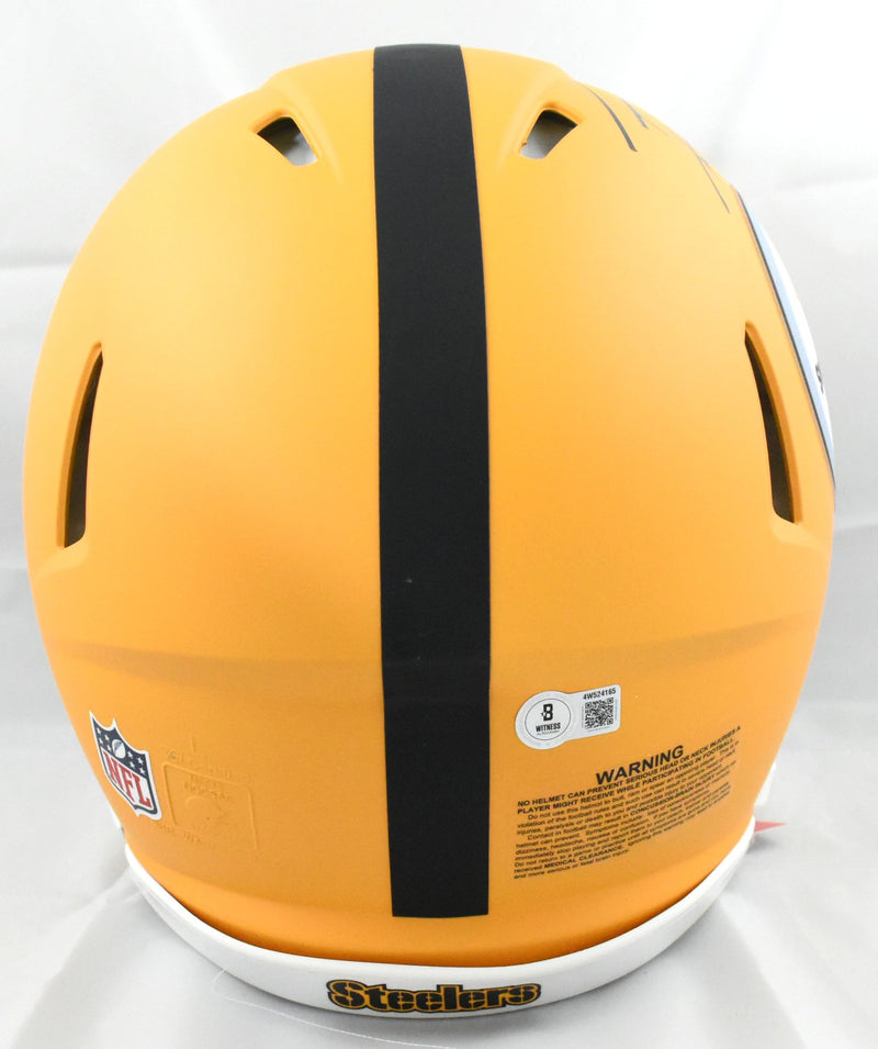 T.J. Watt Signed Pittsburgh Steelers 2025 Alternate Speed Authentic Helmet