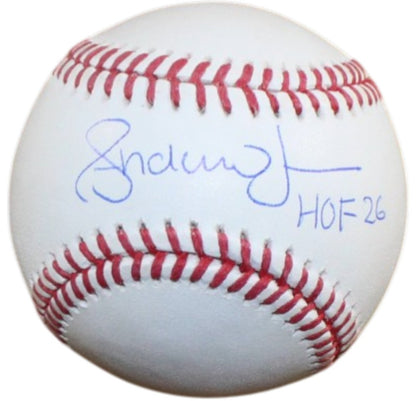 Andruw Jones Autographed Atlanta Braves Official Major League Baseball (HOF)